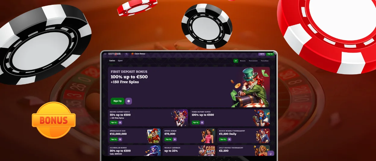 HappyJokers Bonus Page