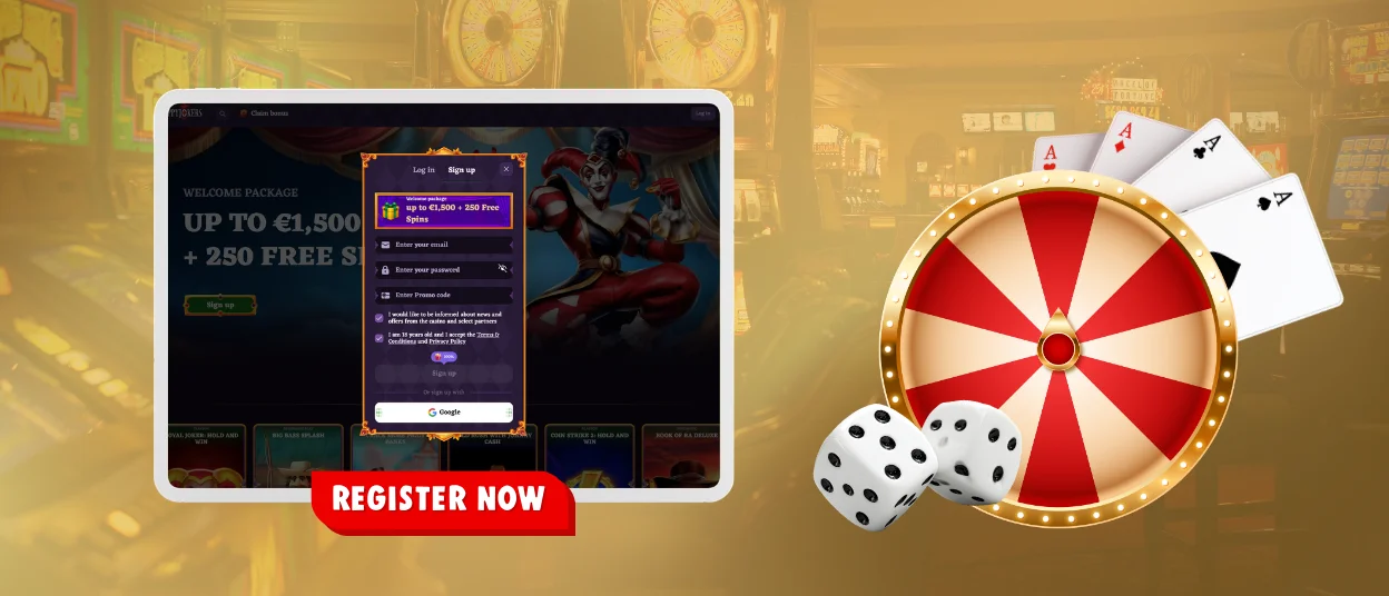 HappyJokers Login Page